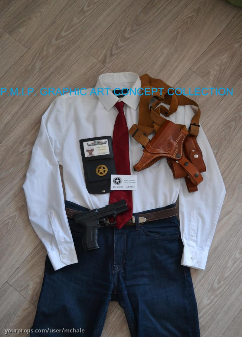 Texas Ranger Credentials, Badge and Business Card – Walker, Texas Ranger (1993) – image 1