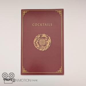 Nightclub cocktail menu – Play Dirty (2025)
