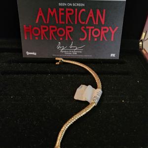 AHS Hotel Original Screen Used Lady Gaga Jewel Snake Prop – American Horror Story (2011)