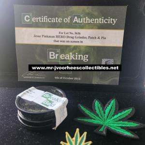 Breaking Bad Jesse Pinkman Weed Drug Grinder Patch Pin Prop – Breaking Bad (2008)