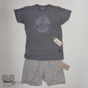 Nick (Joe Thomas) Pajama Top and Shorts – The Festival (2018)