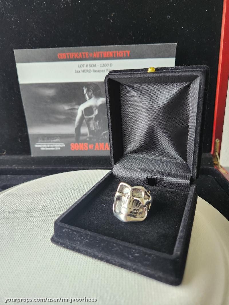 SOA Sons of Anarchy Used Jack Teller Jax Reaper Ring Prop – Sons of Anarchy (2008) – image 3