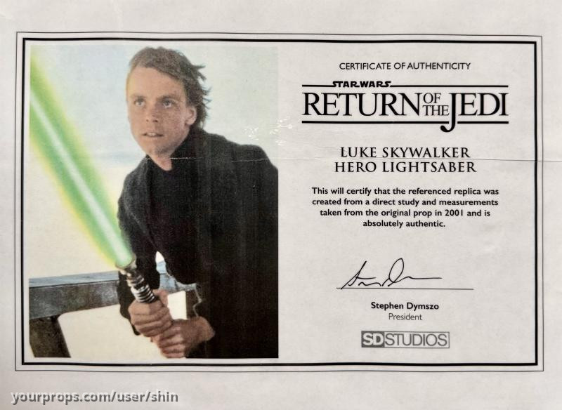 LUKE SKYWALKER HERO LIGHTSABER – Star Wars: Episode VI - Return of the Jedi (1983) – image 6