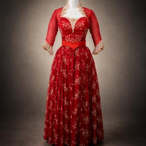 Gia Scala evening dress – Ride a Crooked Trail (1958)