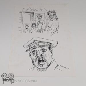 Storyboard/Concept Design Page – Jumanji (1995)