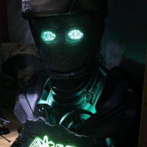 Life-size Atom bust – Real Steel (2011)