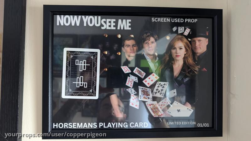 Horsemans playing card – Now You See Me (2013) – image 1