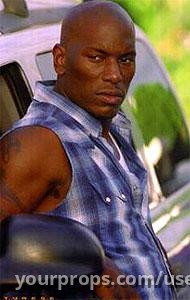 2 FAST 2 FURIOUS Roman Pearce,Tyrese Gibson Hero blue Shirt – 2 Fast 2 Furious (2003) – image 2
