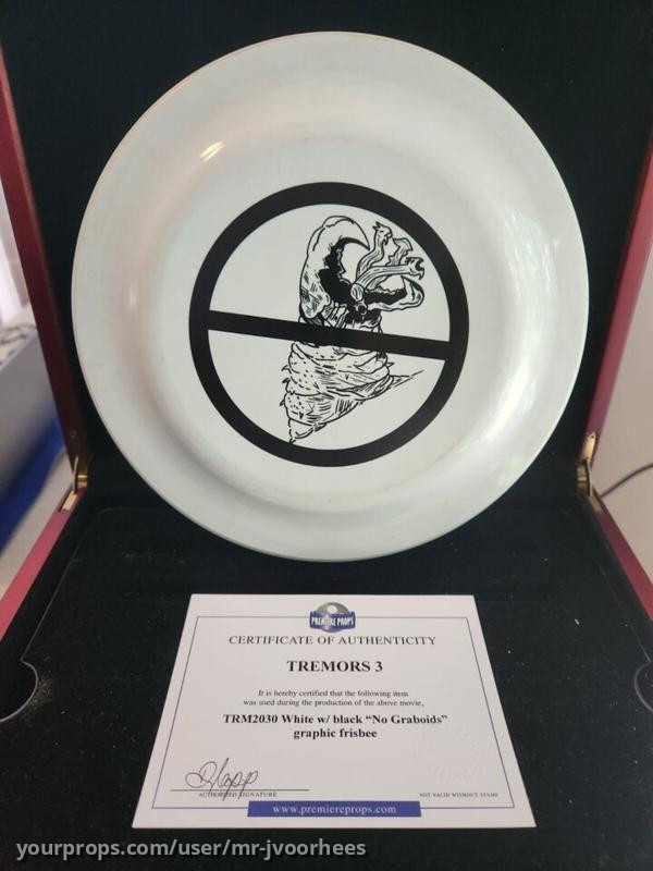 Tremors 3 Back To Perfection Original Frisbee Movie Prop – Tremors 3: Back to Perfection (2001) – image 1