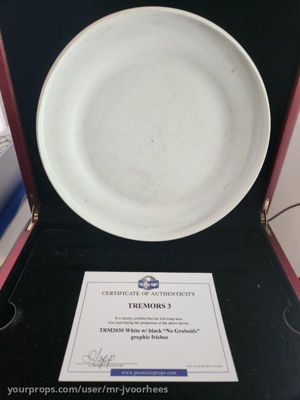 Tremors 3 Back To Perfection Original Frisbee Movie Prop – Tremors 3: Back to Perfection (2001) – image 5