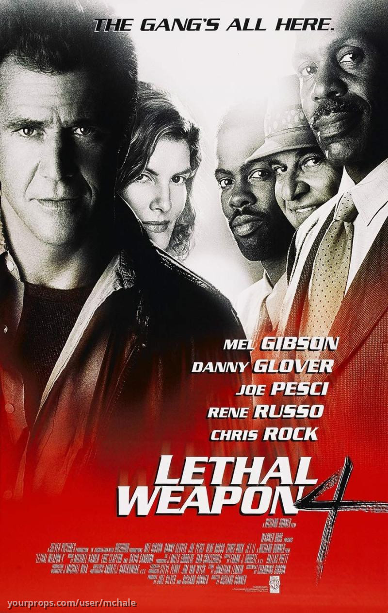 LAPD Meritorious Service Award Diploma – Lethal Weapon 4 (1998) – image 2