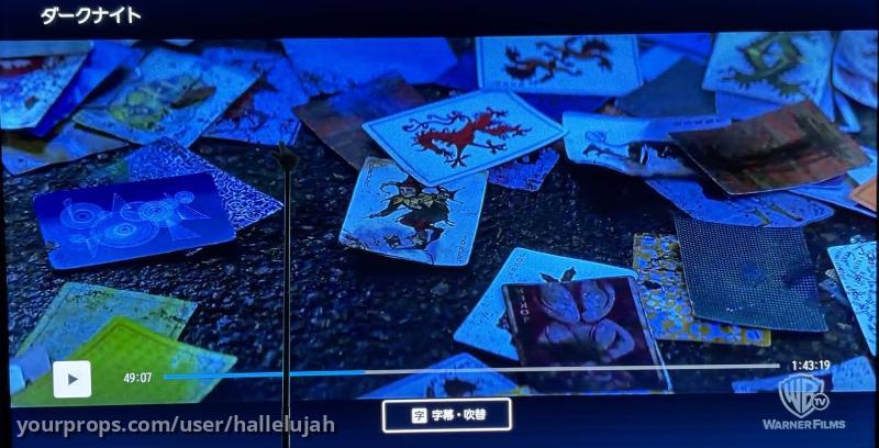 Original joker playing cards used in the Dark Knight – The Dark Knight (2008) – image 3