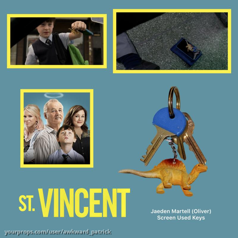 Jaeden Martell Screen Used Keys – St. Vincent (2014) – image 1