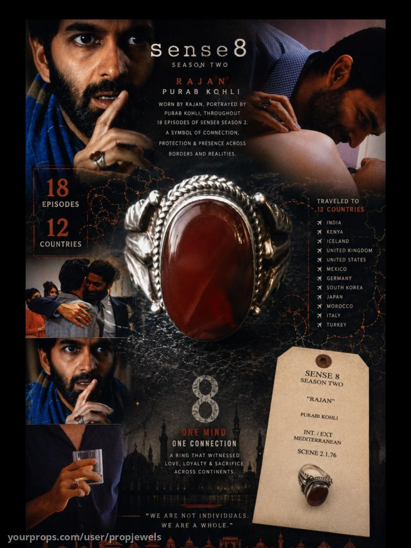 Ring worn by Purab Kohli – Sense8 (2015) – image 2