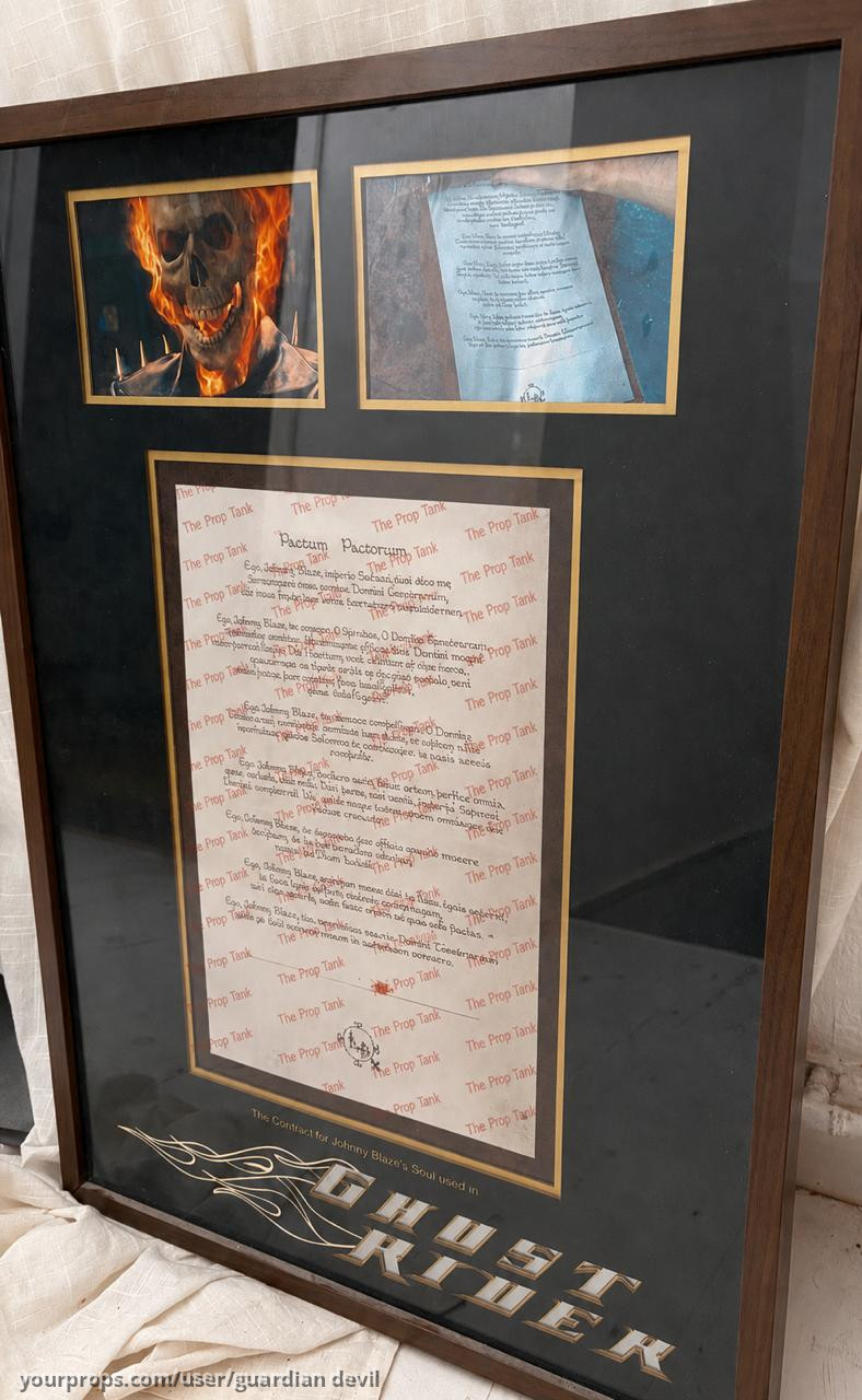The Contract for Johnny Blaze’s Soul – Ghost Rider (2007) – image 4
