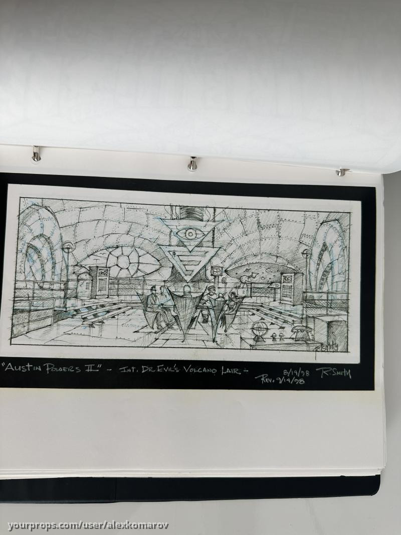 237 Printed Storyboards – Austin Powers: The Spy Who Shagged Me (1999) – image 3