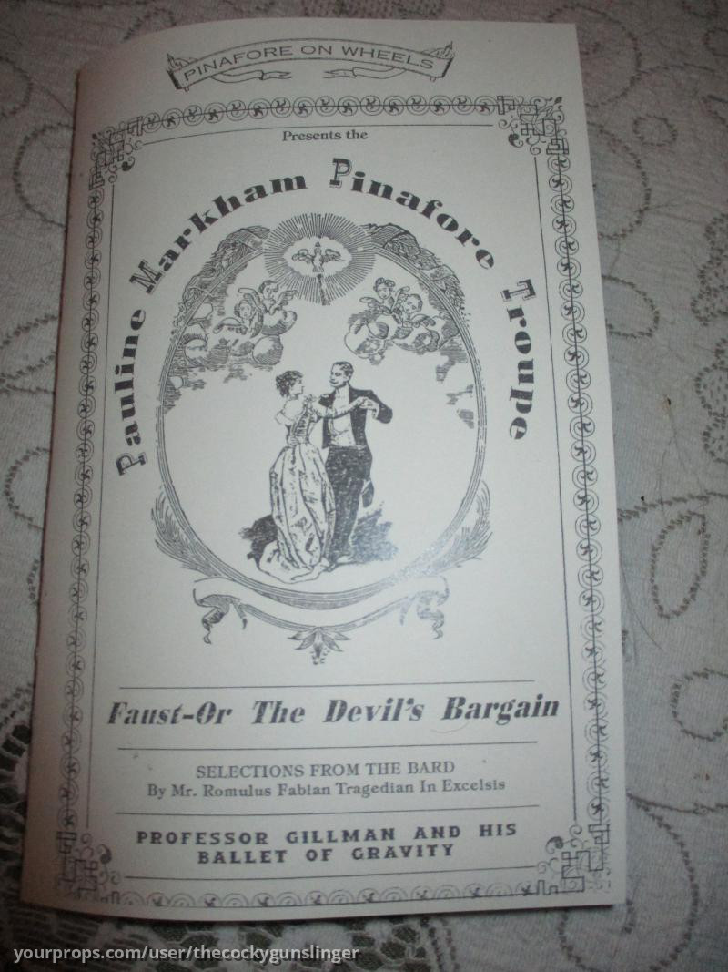 Tombstone Playbill – Tombstone (1993) – image 1