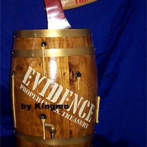 THE UNTOUCHABLES rare wood barrel – The Untouchables (1987)