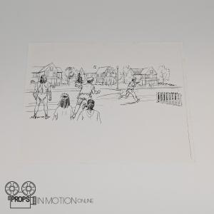 Storyboard/Concept Design Page – Jumanji (1995)