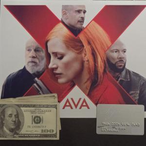 AVA Screen Used 100 Dollar Bills and Bank Credit Card – Ava (2020)