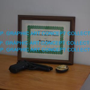LAPD Meritorious Service Award Diploma – Lethal Weapon 4 (1998)