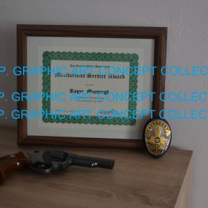 LAPD Meritorious Service Award Diploma – Lethal Weapon 4 (1998)
