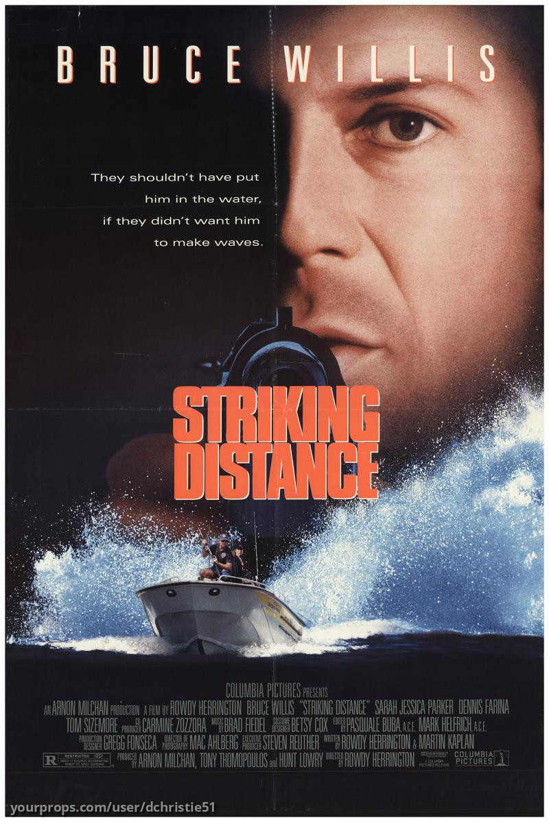 Tom Hard (Bruce Willis) Jacket & Hat – Striking Distance (1993) – image 7