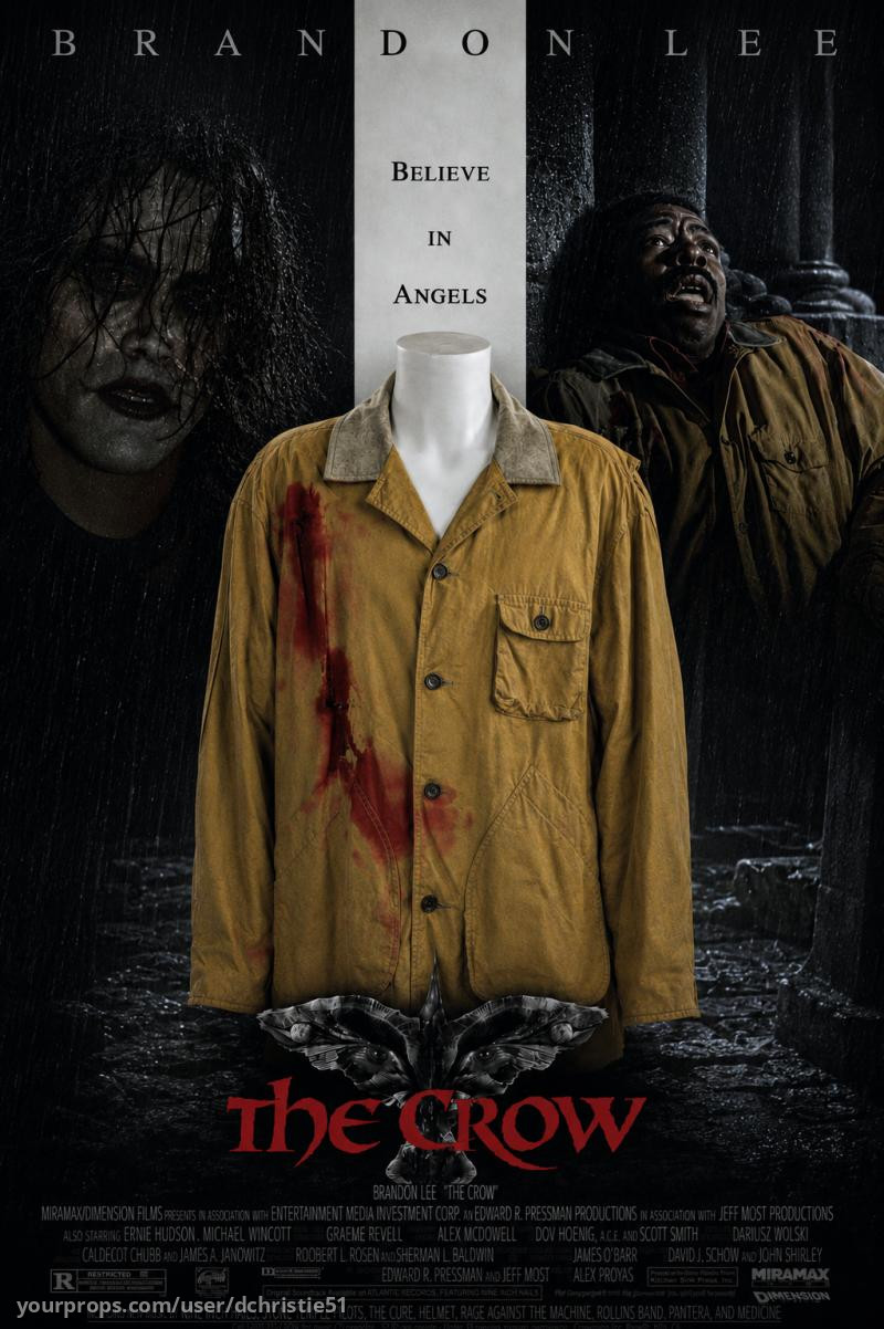 Albrecht’s (Ernie Hudson) Bloody Jacket – The Crow (1994) – image 1
