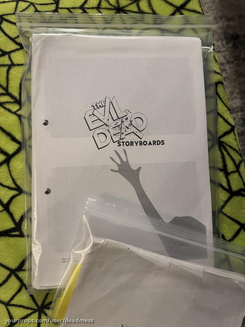 Full set of original production used story boards – Evil Dead (2013) – image 1