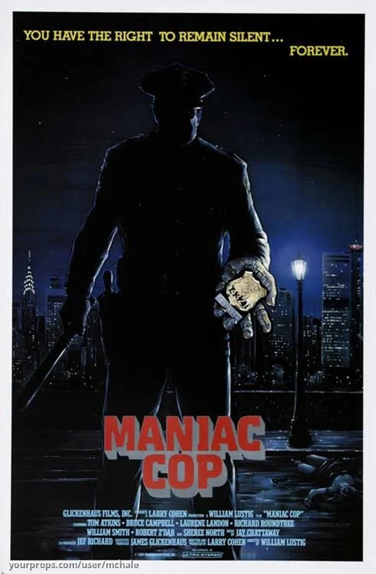 NYPD Id Card, Badge and Wallet – Maniac Cop (1988) – image 2