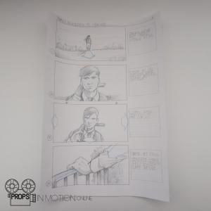 Hand Drawn Storyboard – Peaky Blinders (2013)