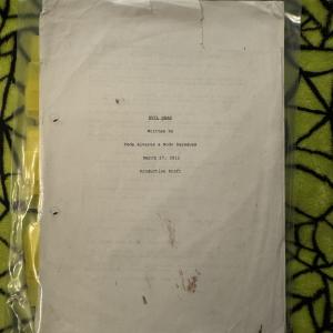 Original Production used script – Evil Dead (2013)