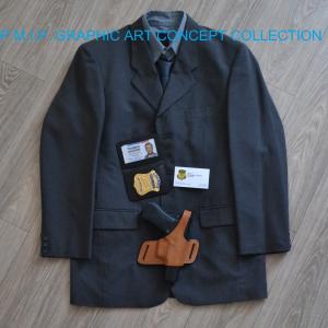 Boston Police Department Id Card, Badge, Wallet and Business – Edge of Darkness (2010)