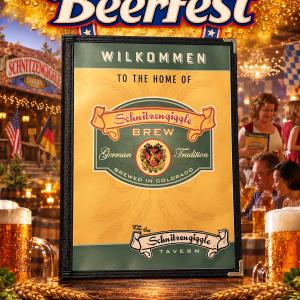 Schnitzengiggle Tavern Menu – Beerfest (2006)