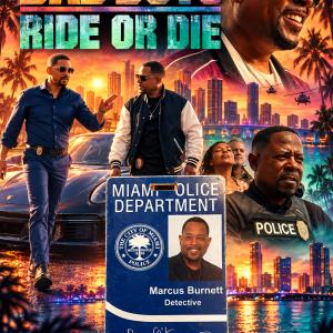 Martin Lawrence Miami PD ID – Bad Boys: Ride or Die (2024)