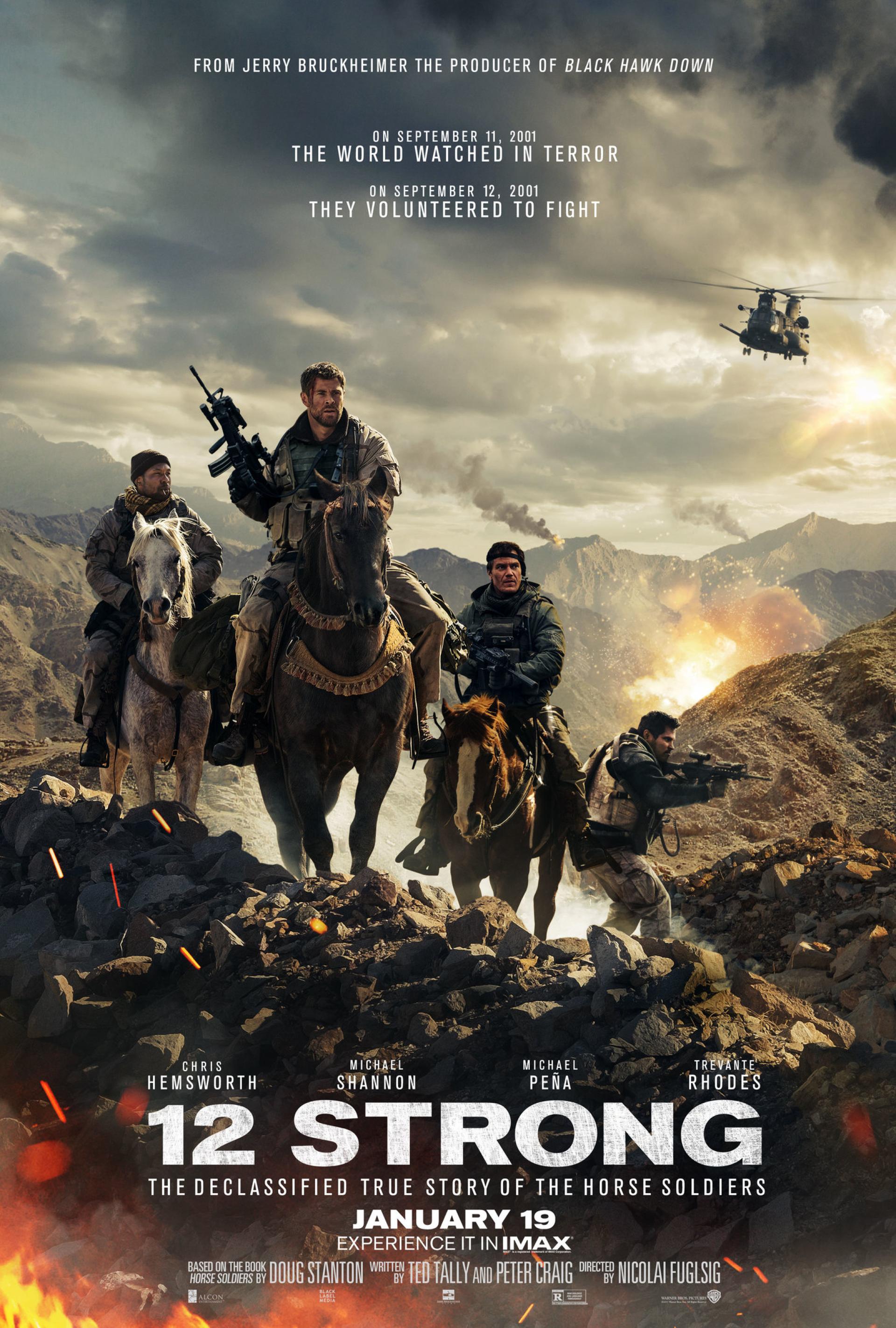 12 Strong (2018) poster