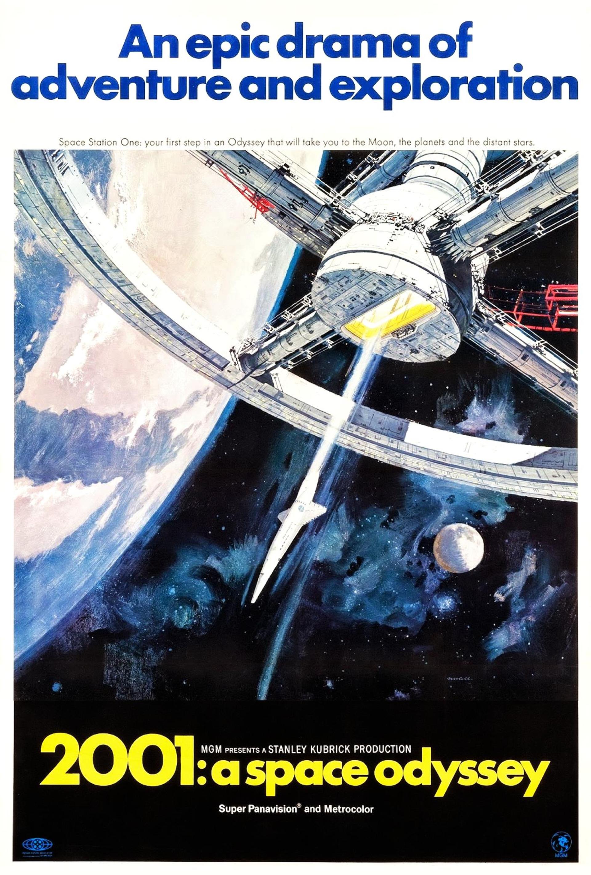 2001: A Space Odyssey (1968) poster