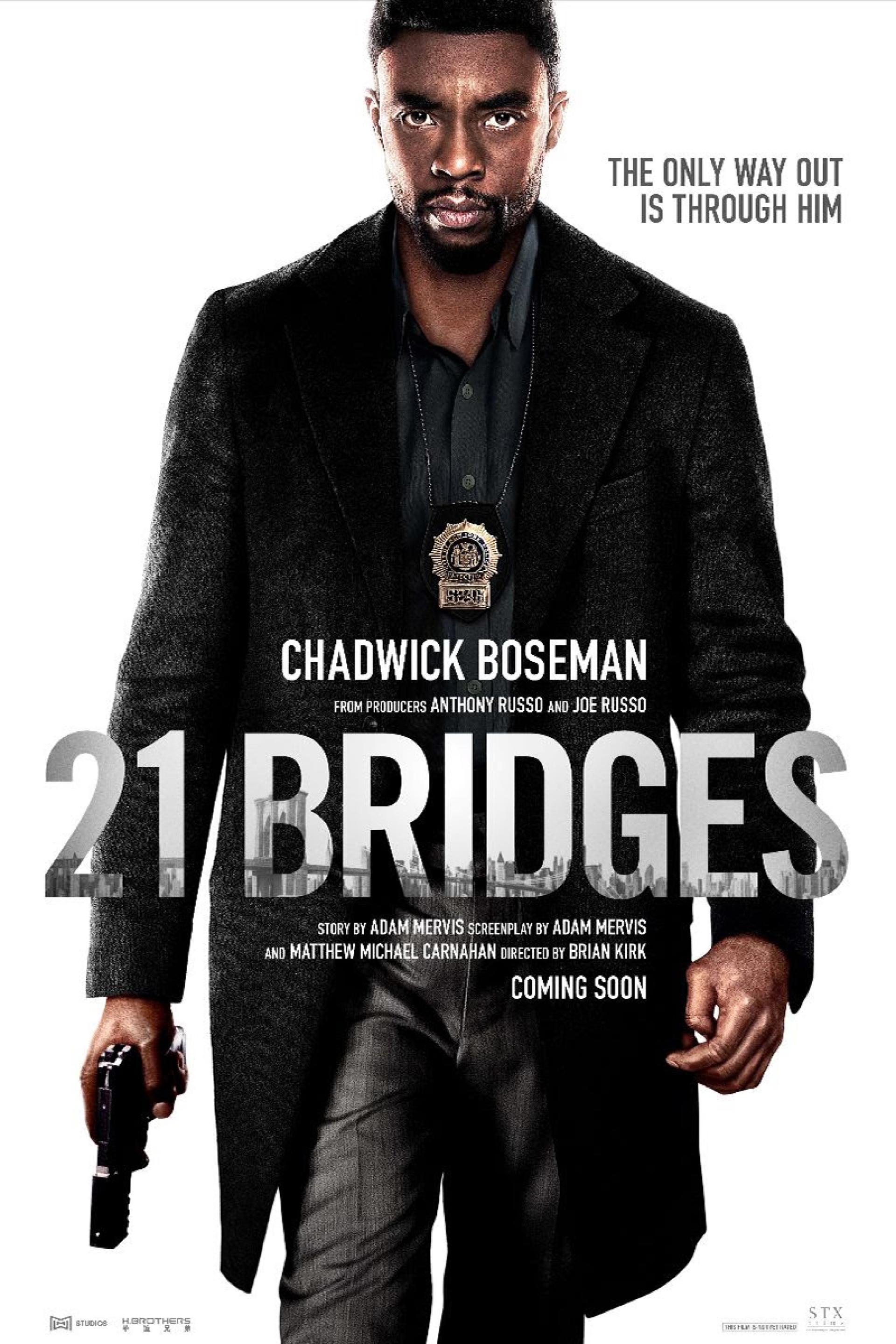 21 Bridges (2019) poster