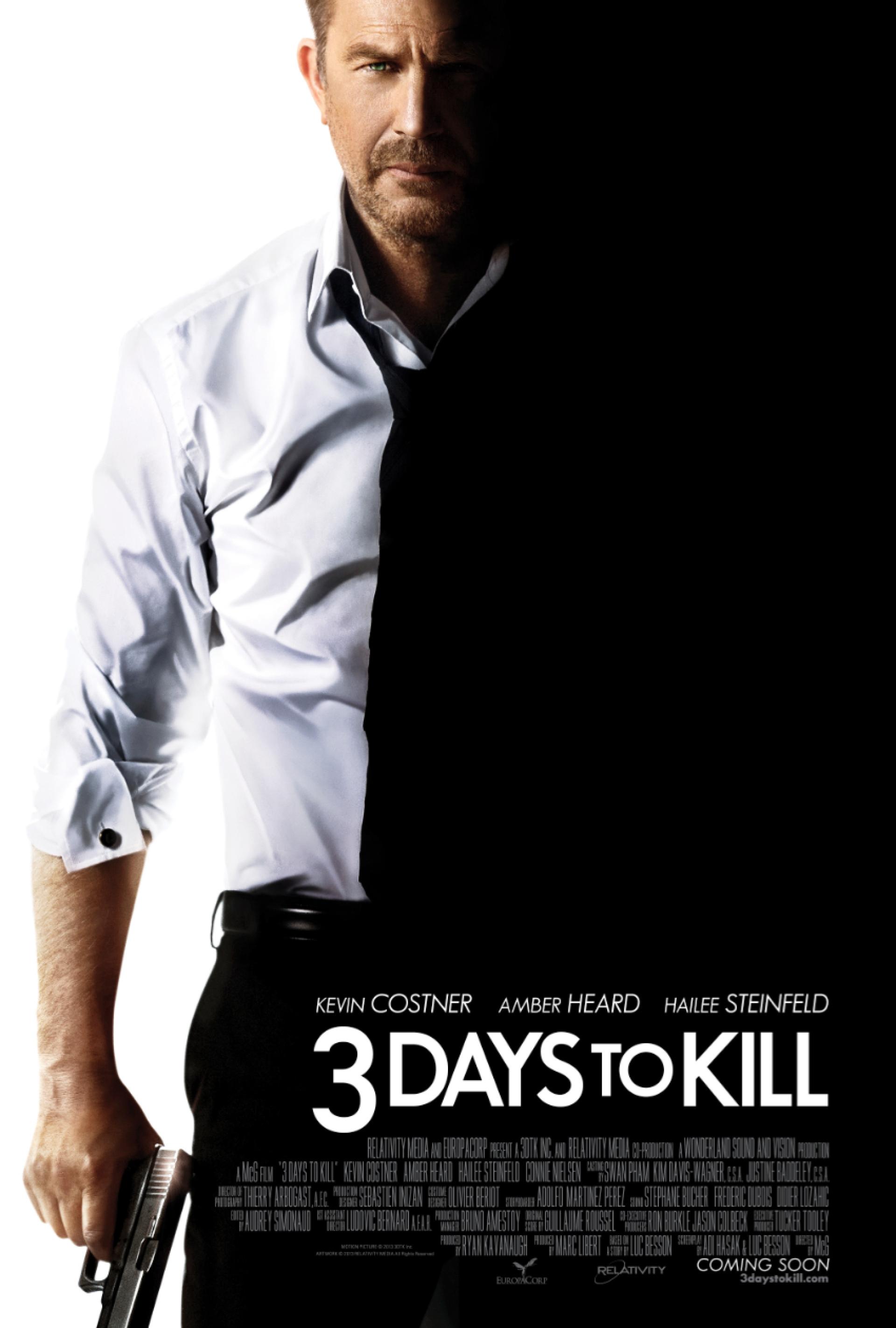 3 Days to Kill (2014) poster