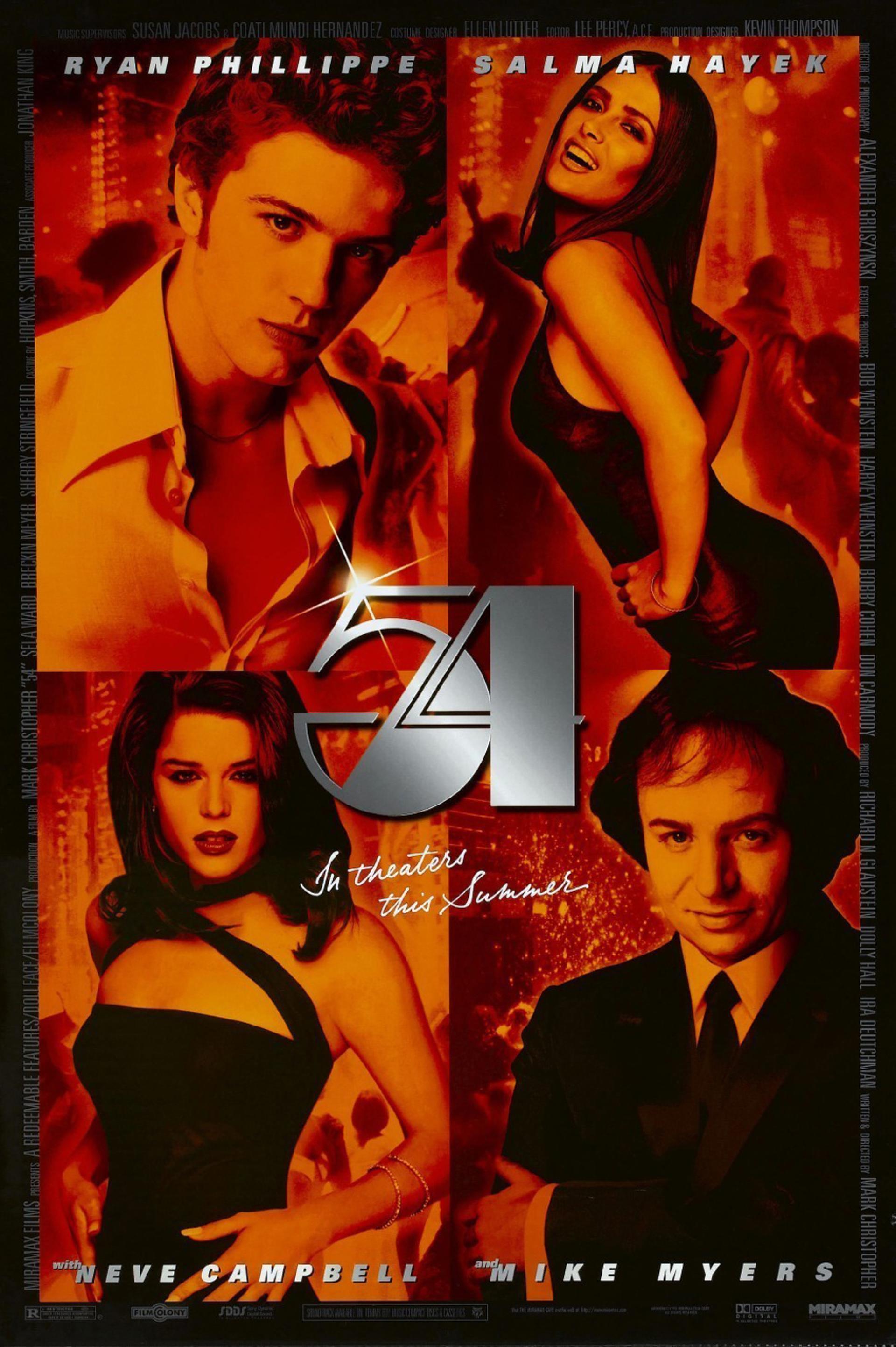 54 (1998) poster