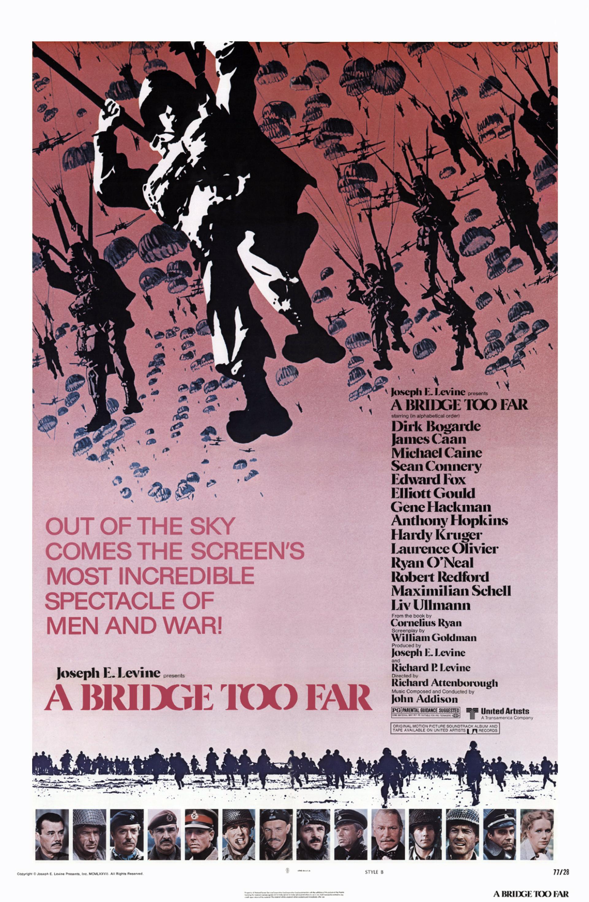 A Bridge Too Far (1977) poster