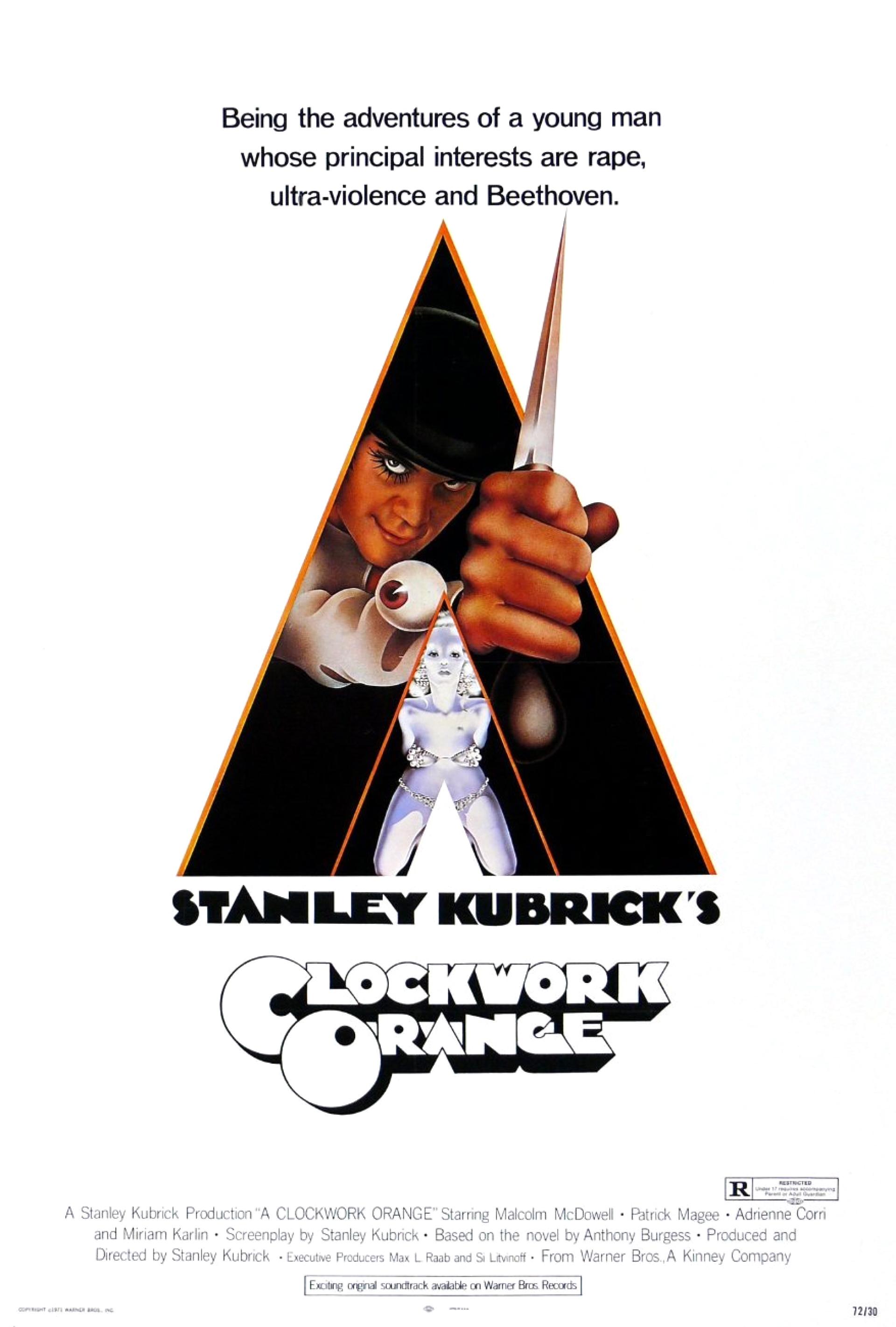 A Clockwork Orange (1971) poster