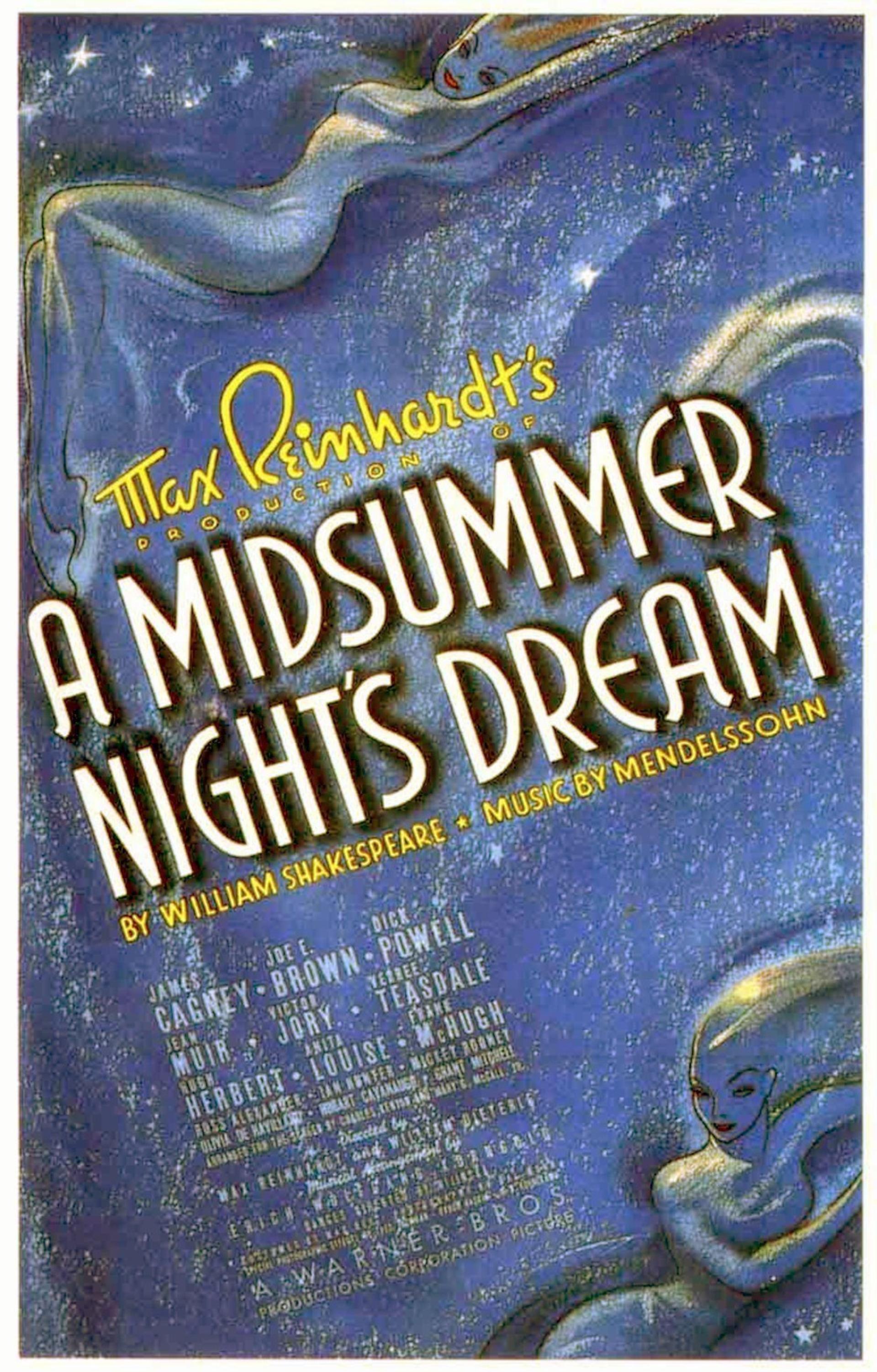A Midsummer Night's Dream (1935) poster
