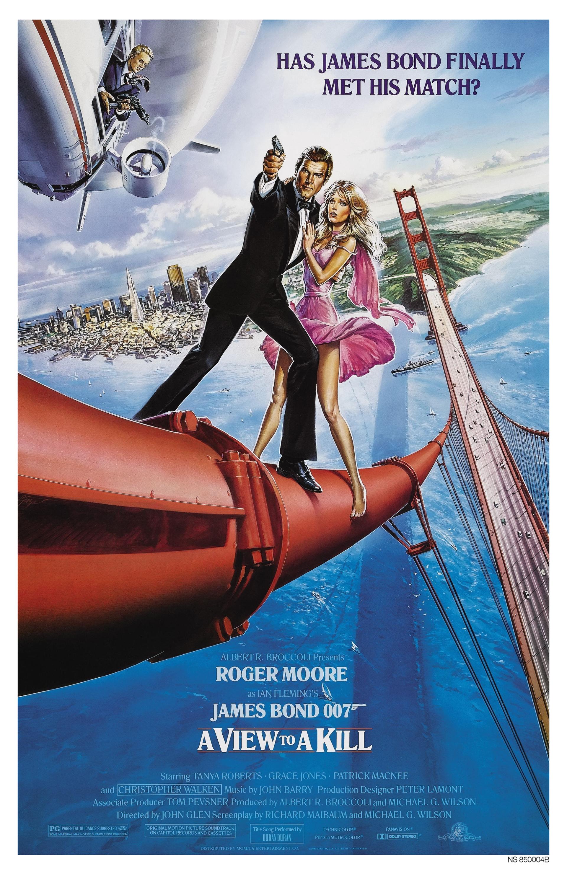 A View to a Kill (1985) poster