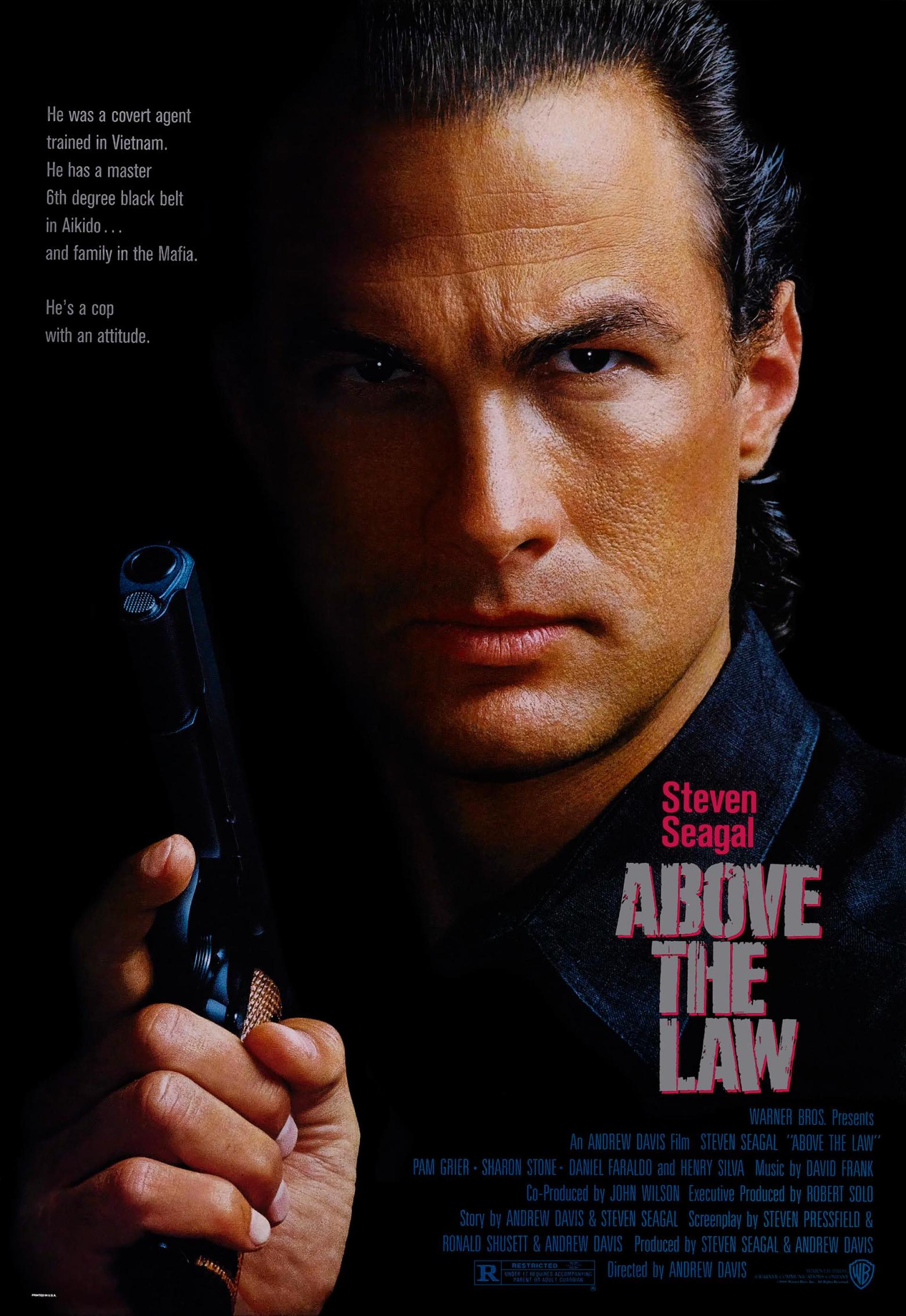 Above the Law (1988) poster