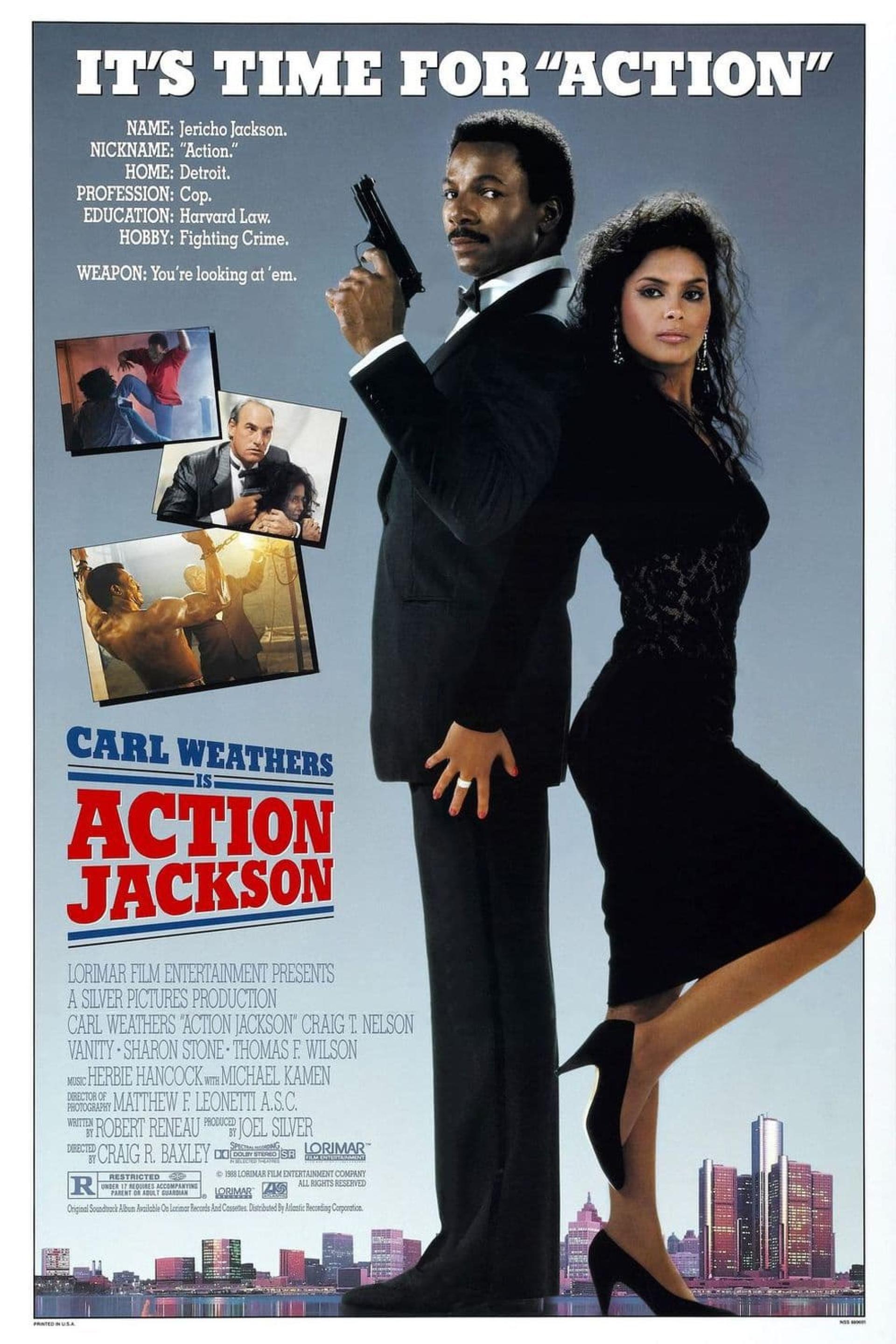 Action Jackson (1988) poster