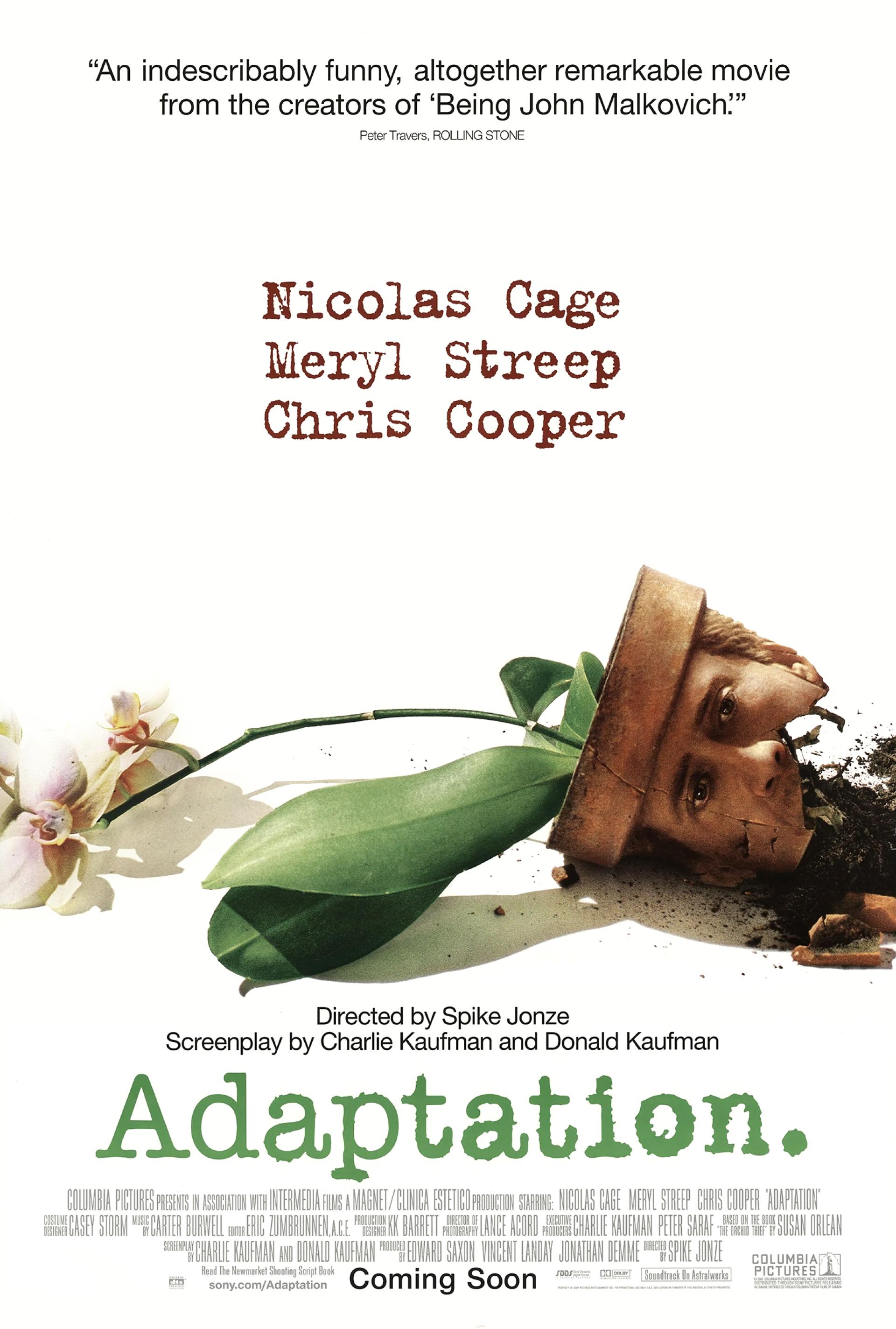 Adaptation. (2002) poster