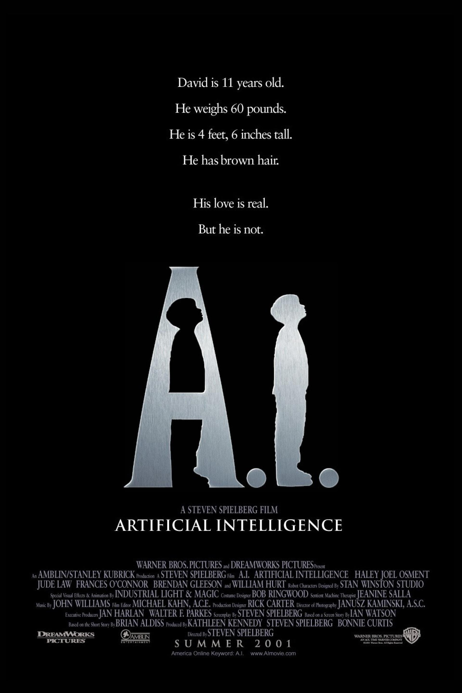A.I. Artificial Intelligence (2001) poster