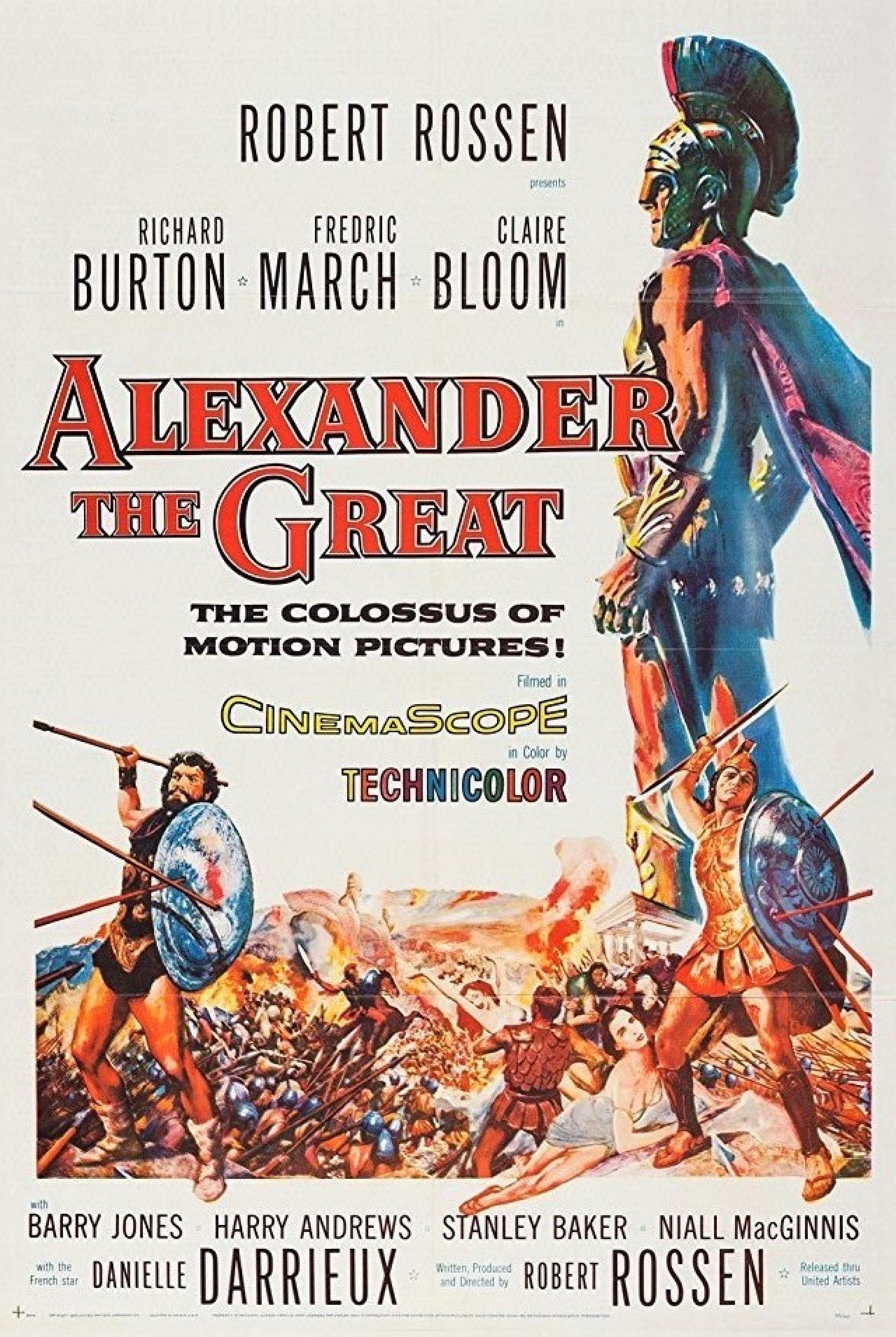 Alexander the Great (1956) poster