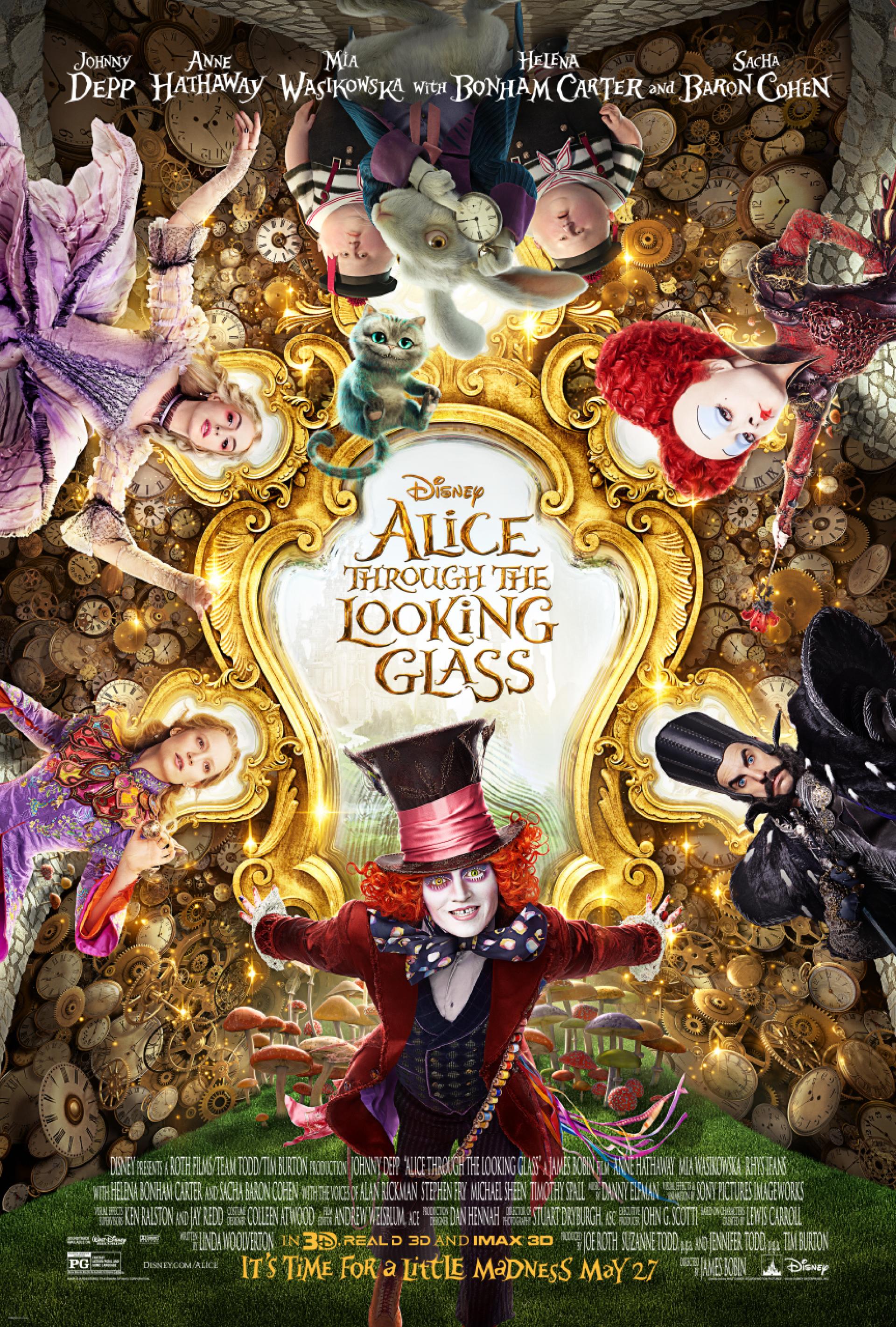 Alice Through the Looking Glass (2016) poster
